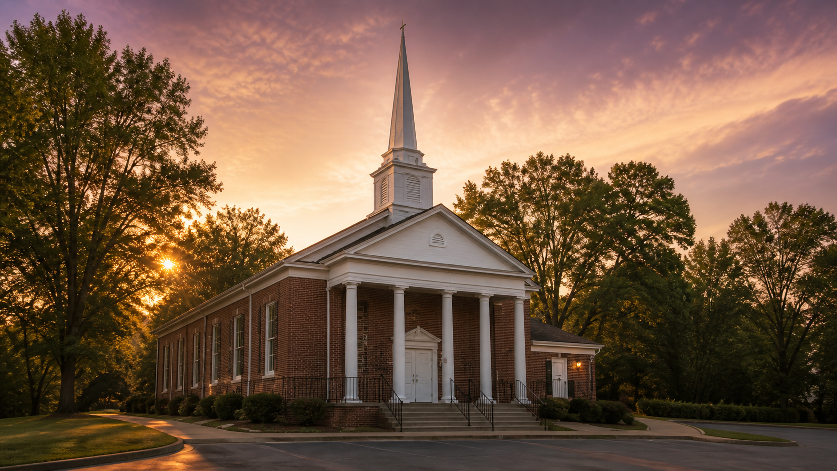 Concept-enhanced view of Shiloh Baptist Church exterior